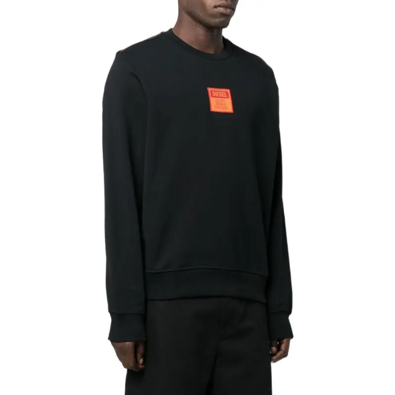 DIESEL Sweatshirts Men Black-1