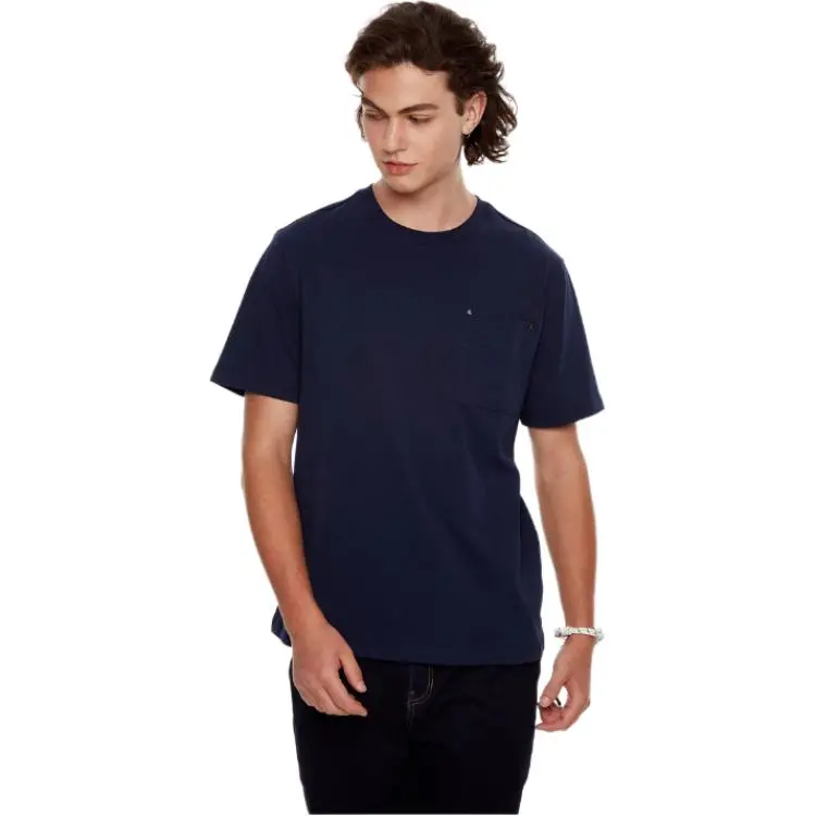 GUESS T Shirts Men Navy Blue-3