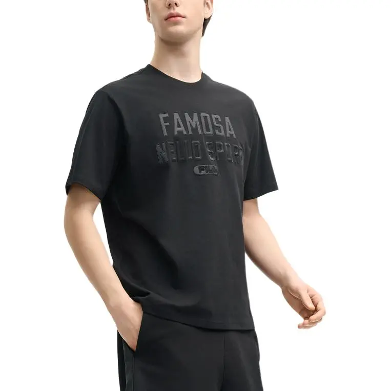 FILA MILANO Collection T Shirt Men's Jet Black BK-2