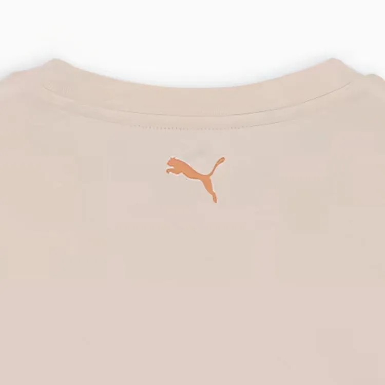 PUMA Ess Logo Regular T Shirt Women's High Mountain Snow-4