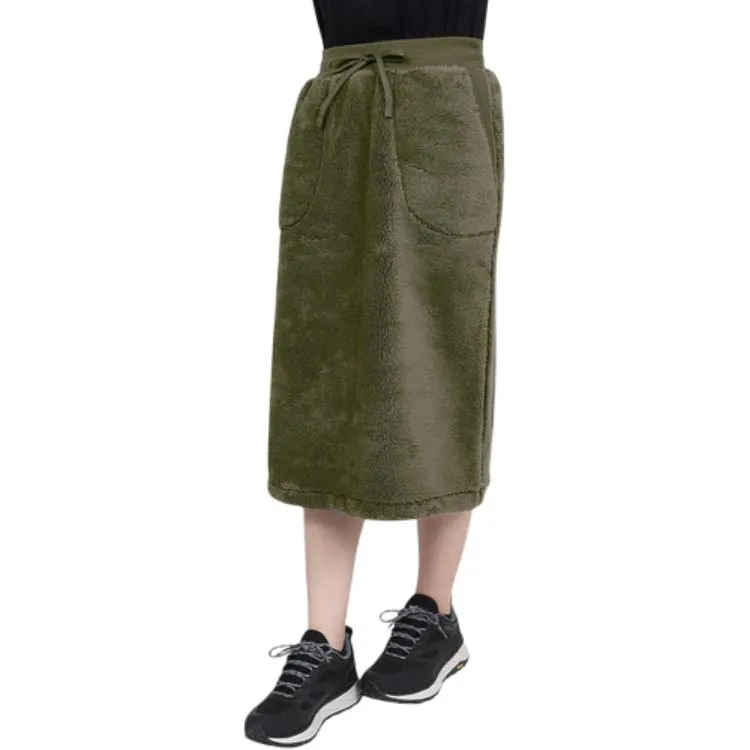 Jack Wolfskin Casual Long Skirt Women's Dark Brown-4