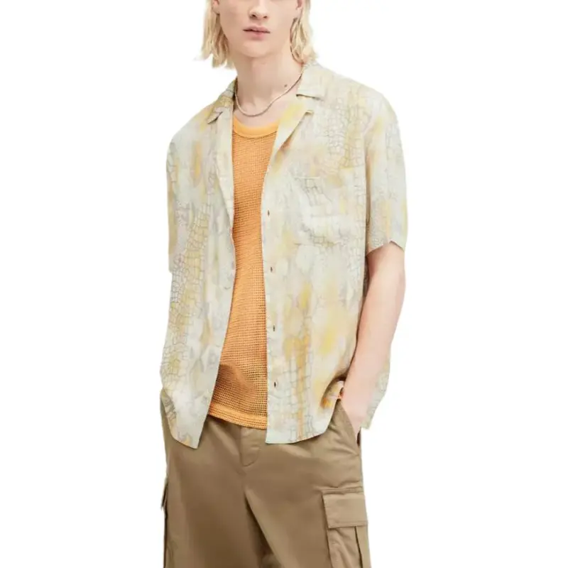 ALLSAINTS Shirts Men Yellow-2