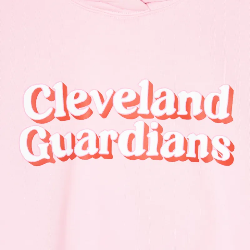 MLB SS24 Cleveland Guardians Sweatshirt Women's Pink-5