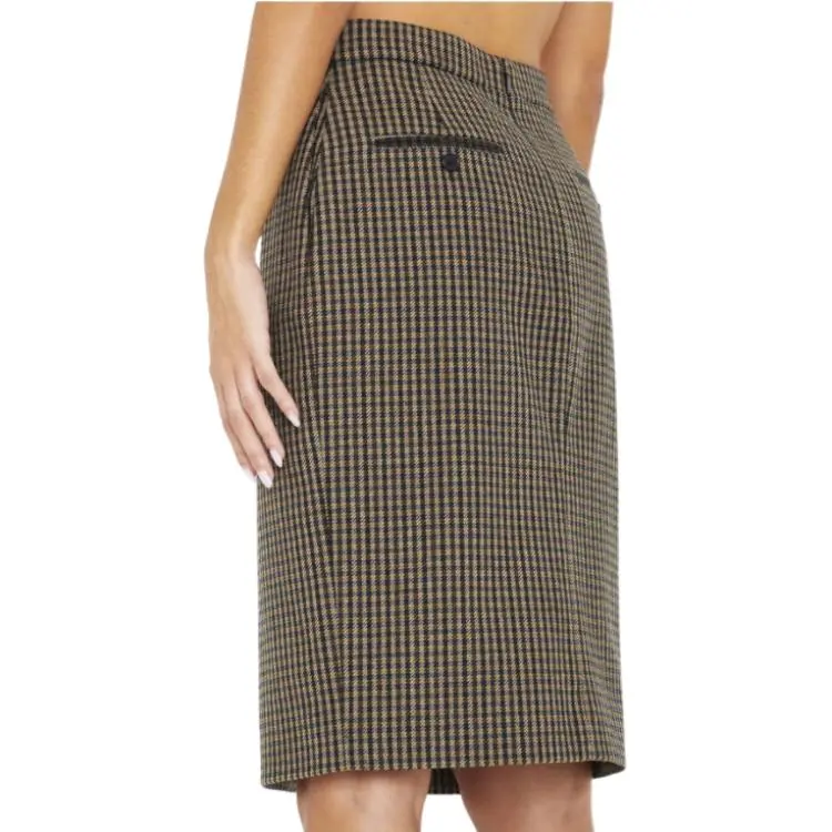 SAINT LAURENT Casual Long Skirts Women's Beige-4