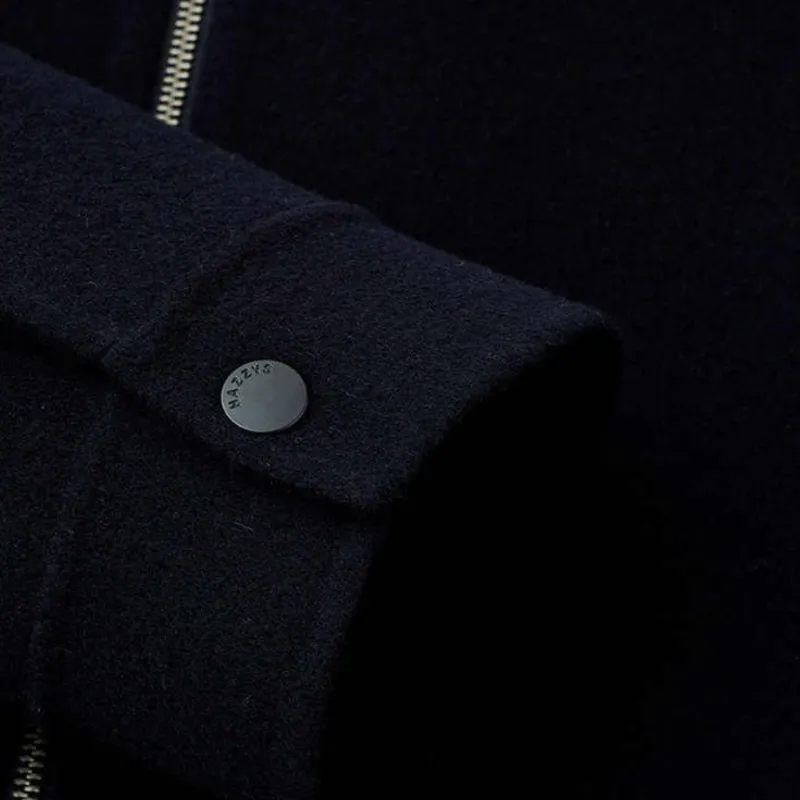 HAZZYS Jackets Coats Men's Dark Navy Blue-5