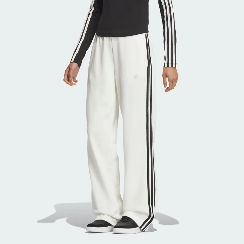 Adidas 3 Stripes Casual Pants Women's Jade White-1