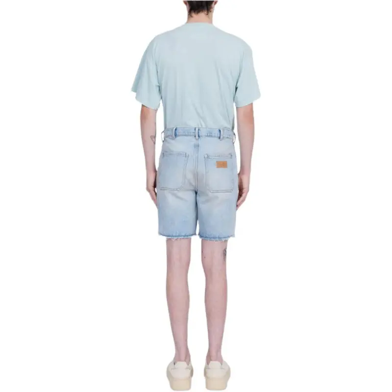 MM6 Maison Margiela Numbers motif Denim Shorts-2
