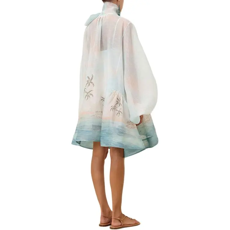 Zimmermann Illuminate Billow Mini Dress-2