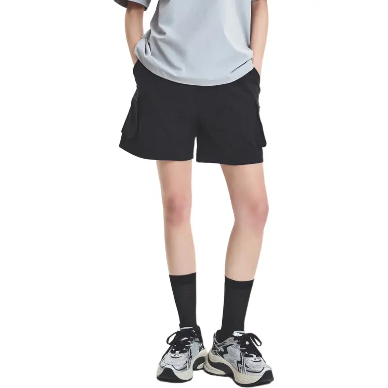 MLB New York Yankees Gofcore Cargo Shorts Women's Black-3
