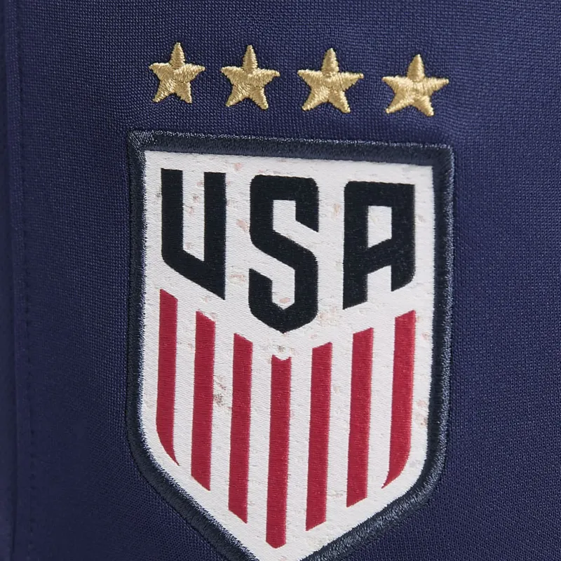 Nike USA Soccer Team Olympic Series U.S. 2022/23 Stadium Home Sports Shorts Women's Blue-3