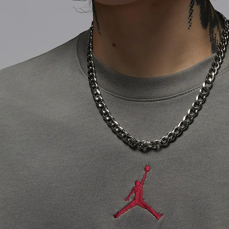 Jordan T Shirt Men's Asphalt Gray-3