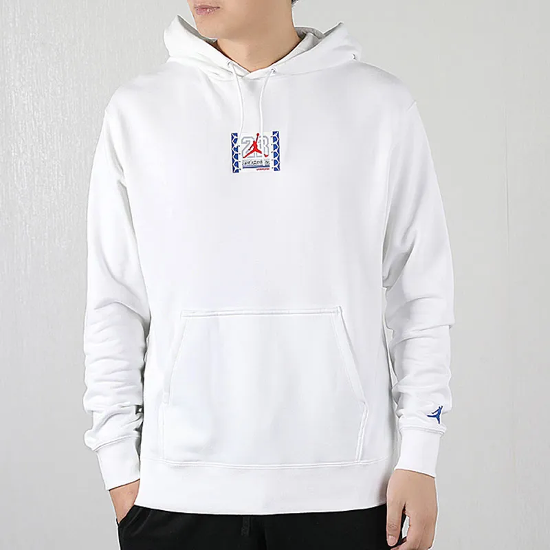Jordan Flight Sweatshirts Men White-4