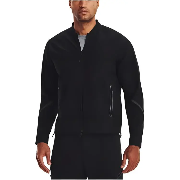 Under Armour Jacket Men's Black Comes With Necklace-2