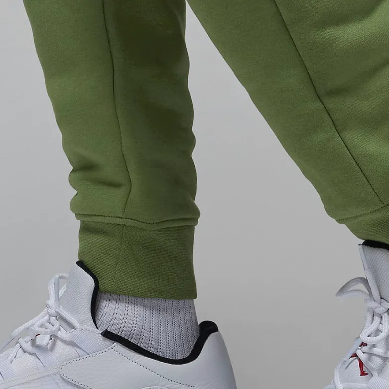 Jordan Essentials Knitted Sweatpants Men Light Olive-4