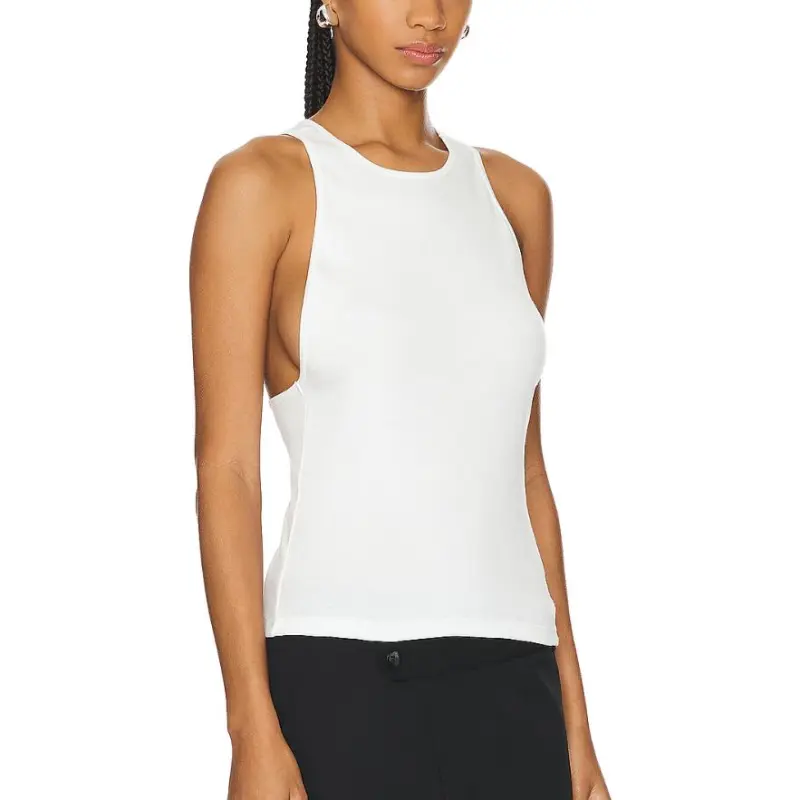 ST. AGNI Tank Tops Women's White-2