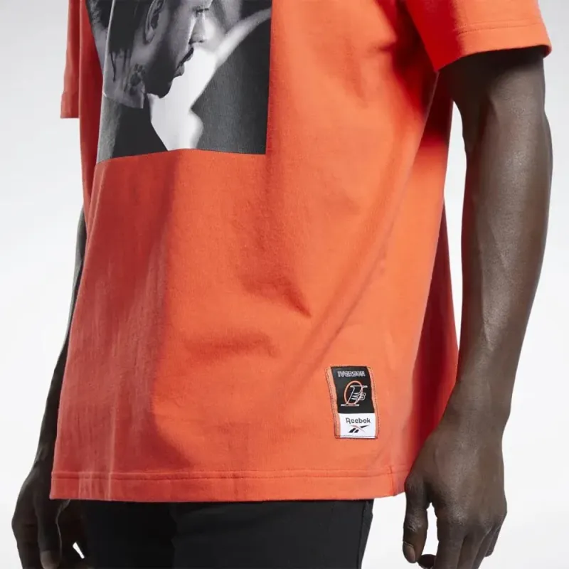 Reebok TEE T-Shirt Men's Bright Pink-4