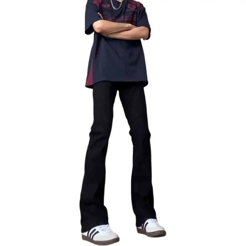 NHZN Jeans Unisex Black-4