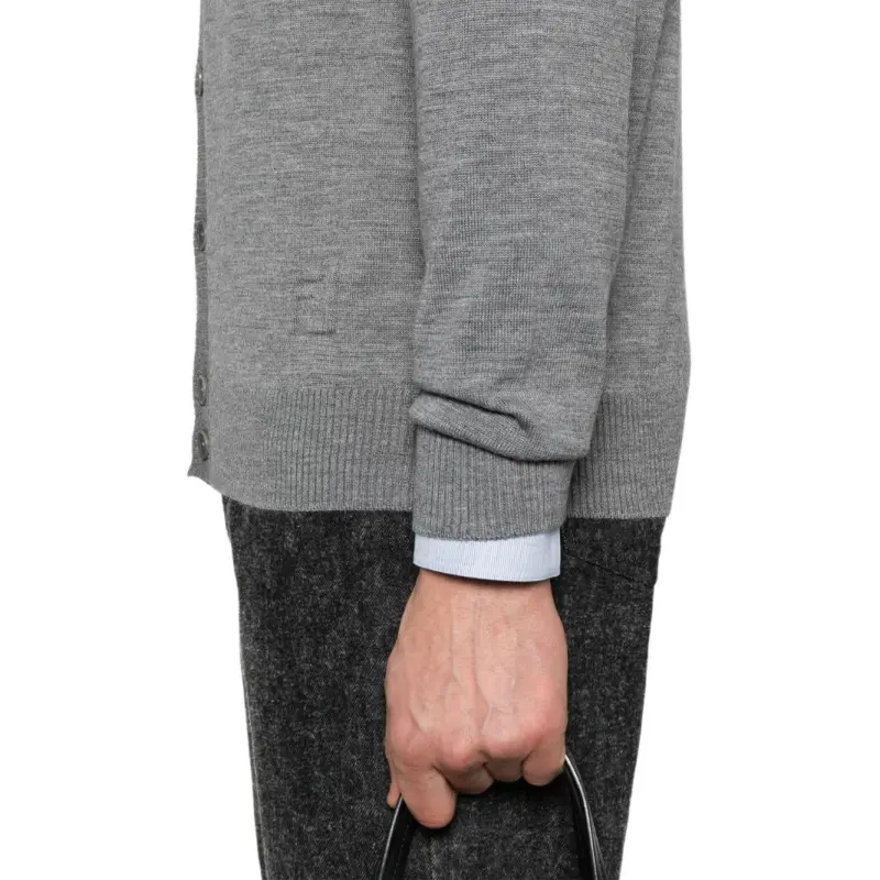 FENDI Embossed logo Cardigan-4