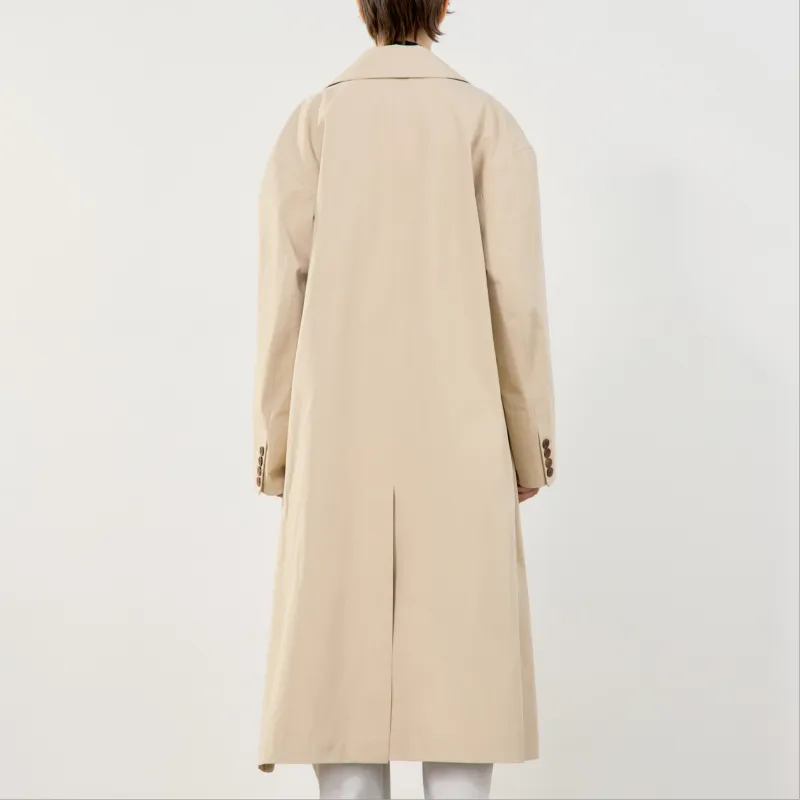 LOW CLASSIC Double Trench Coat-9