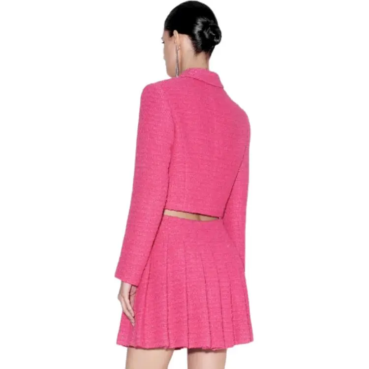 Bebe FW23 Jackets & Coats Women's Rose Red-2
