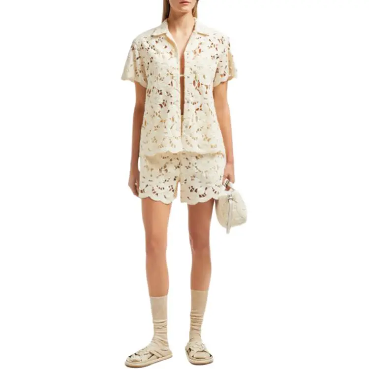 Moncler Macramé Shorts-1