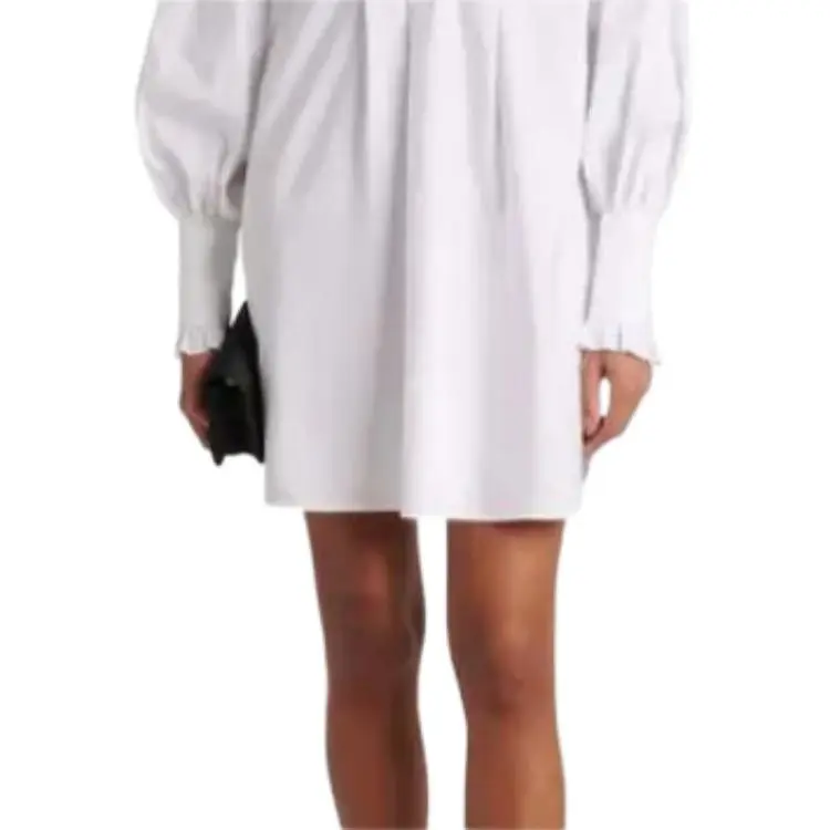 Valentino Ruffled Long Sleeved Mini Dress-4