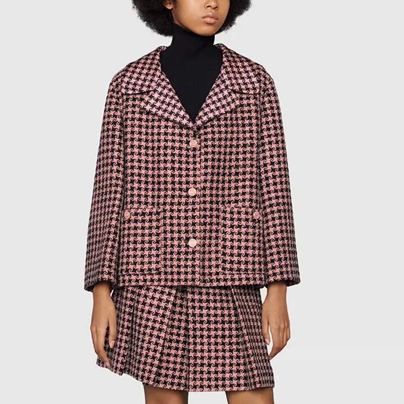 GUCCI Jackets Women's Pink-2