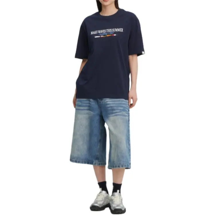 FILA T Shirts Unisex Blue-3