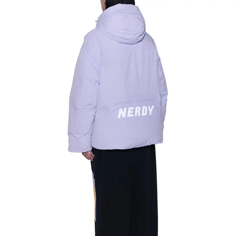 NERDY FW24 Down Jacket Unisex Light Purple-4