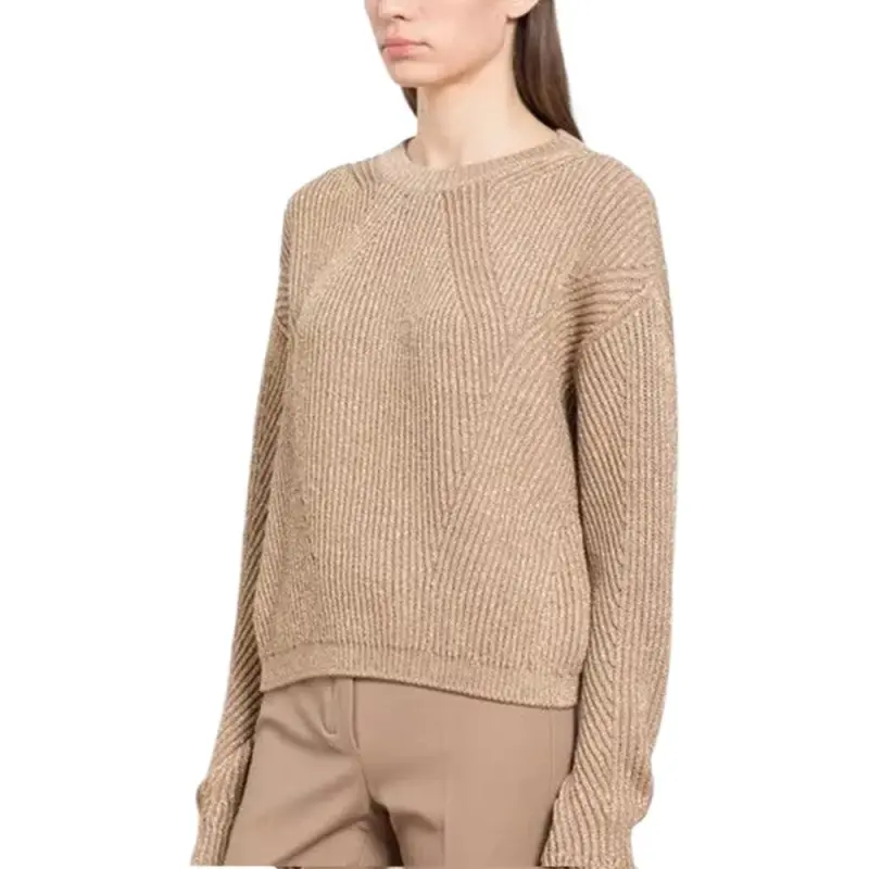 MaxMara Studio Crewneck Long Sleeved Jumper-4
