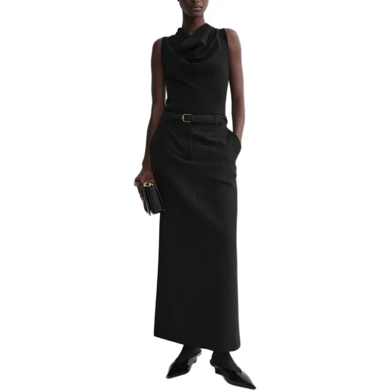 TOTEME Cowl neck Top-3