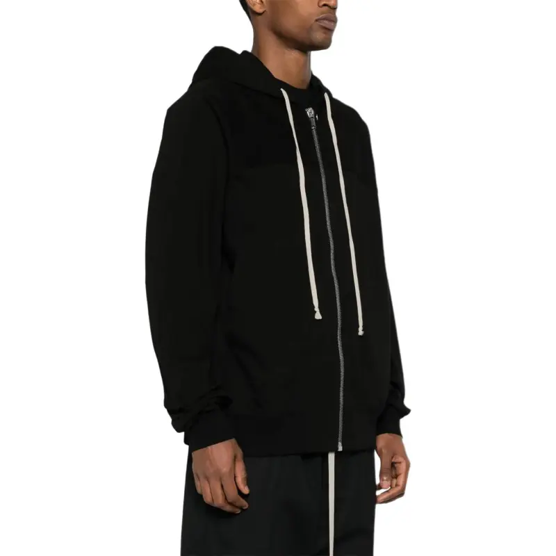RICK OWENS Zip Up Windbreak Hoodie-3
