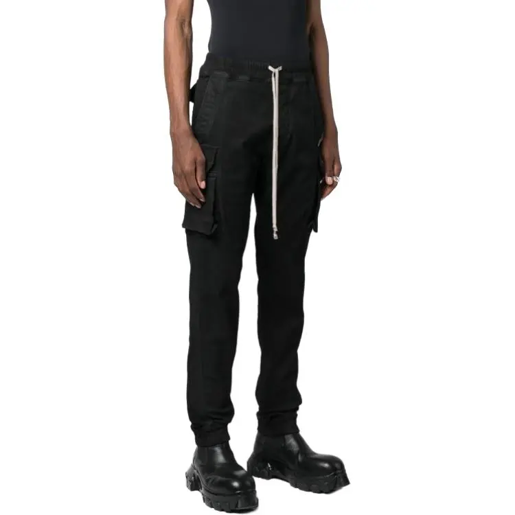 Rick Owens DRKSHDW Drawstring Skinny Trousers-1