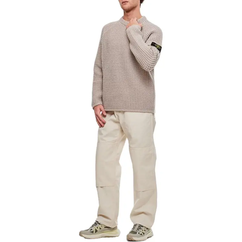 STONE ISLAND Sweater Men's Beige-2