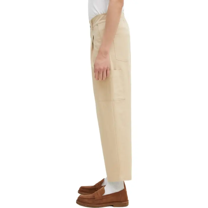 DROLE DE MONSIEUR Casual Pants Men's Beige-2