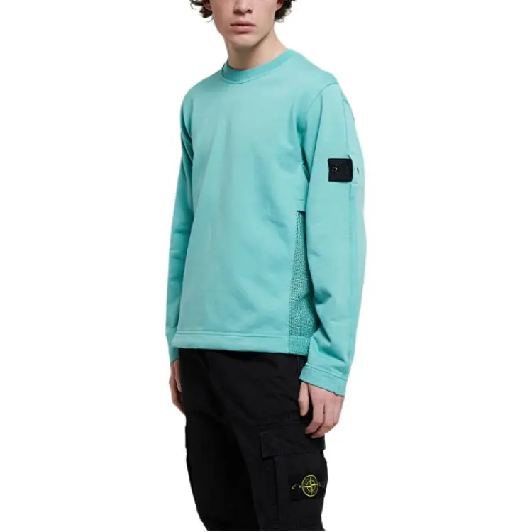 STONE ISLAND STONE ISLAND SHADOW PROJECT Series Sweatshirts Men Carolina Blue-1