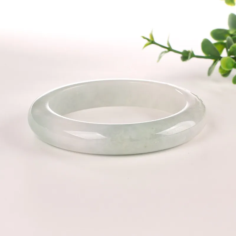 TAMINA Glutinous Jade Jadeite Bangles Women's-3