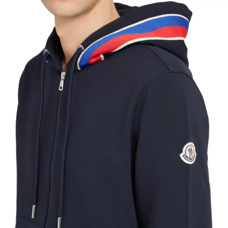 Moncler Jackets Men Blue-4