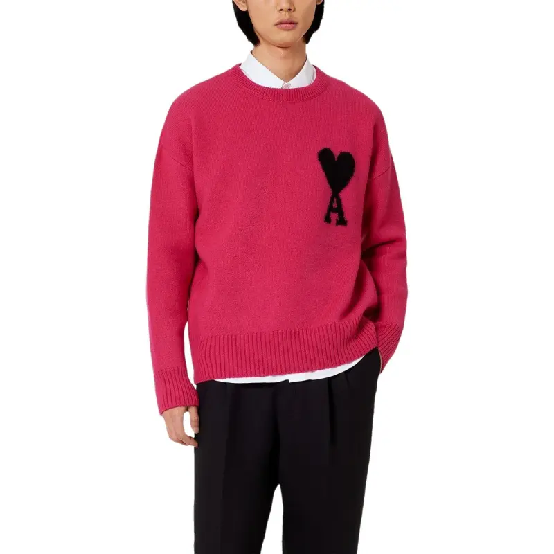 AMIPARIS Ami De Coeur Wool Jumper-2