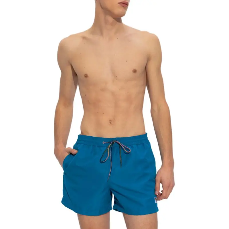 Paul Smith Zebra Embroidered Drawstring Swim Shorts-4