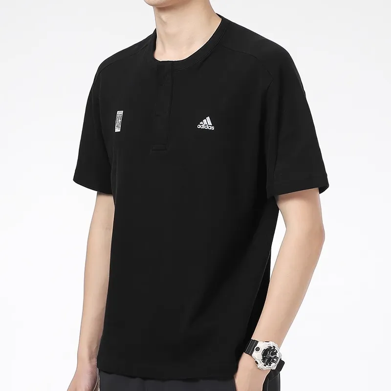 Adidas Raglan Sleeve T-Shirt Men's Black-3