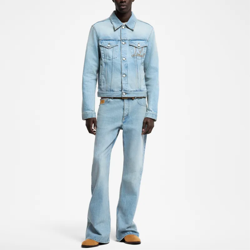 LOUIS VUITTON Denim Trucker Jacket-1