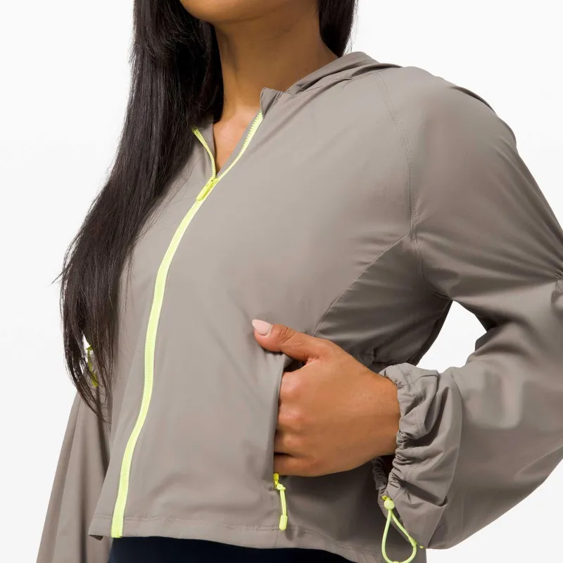Lululemon Better Weather Jackets & Coats Women's Carbon Dust-1