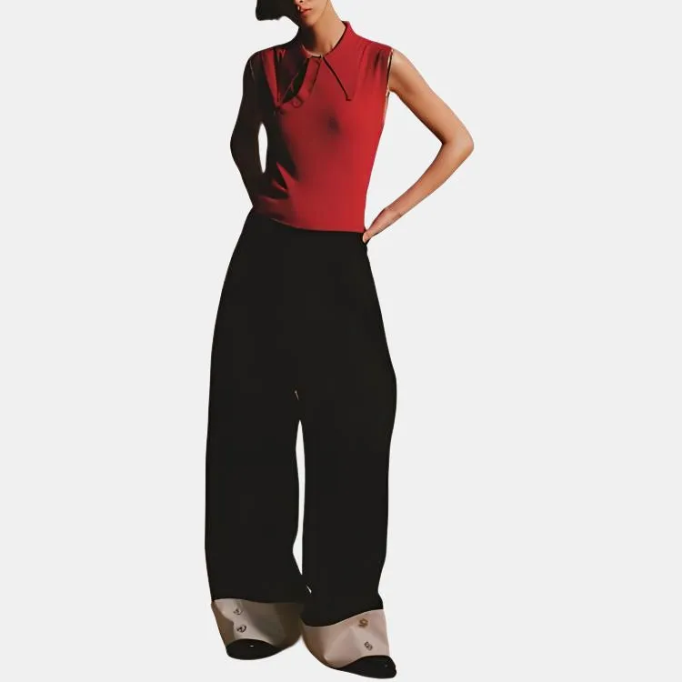 Ao Yes X ZARA AO YES Collaboration Knitwear Women's Red-2