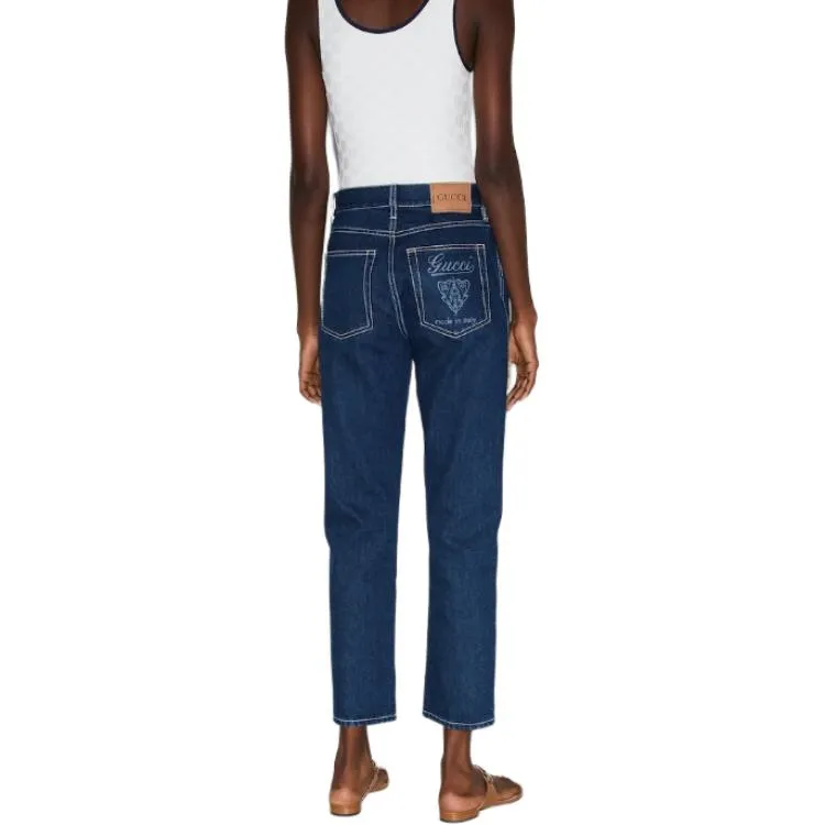 GUCCI Jeans Women's Blue-3