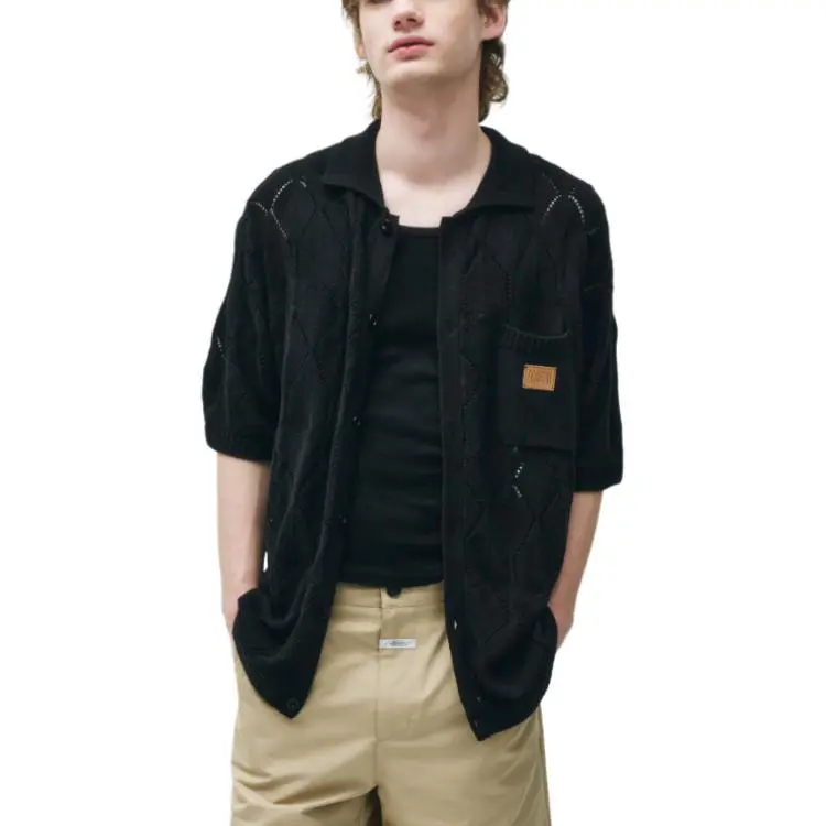 MARITHE FRANCOIS GIRBAUD SS25 Shirt Men's Black-4