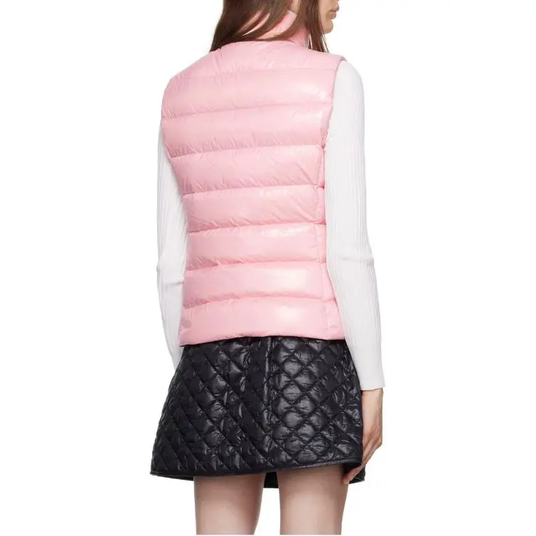 Moncler Ghany Series Vests Women's Pink-4