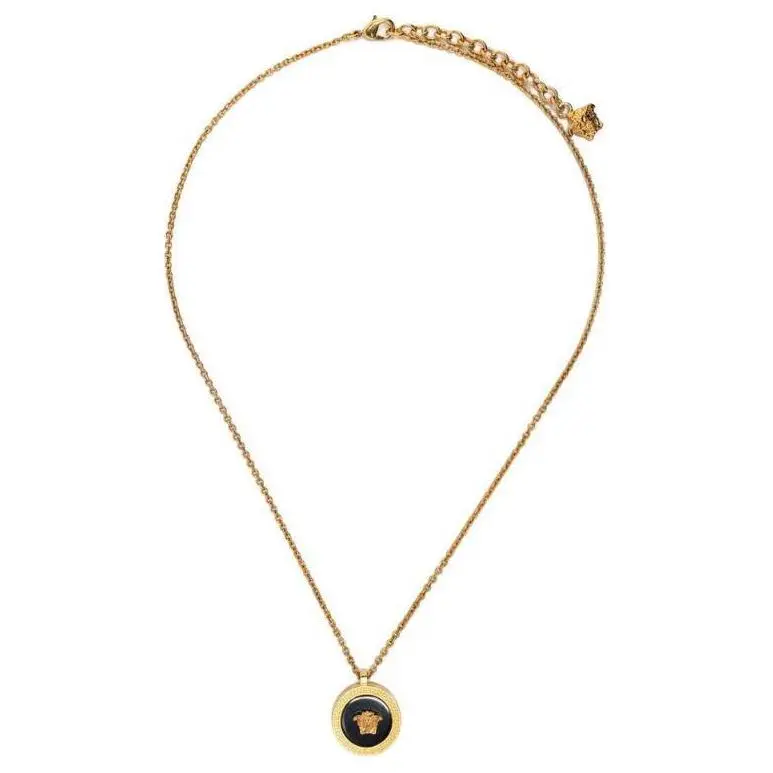 VERSACE Medusa Pendant Necklace-1