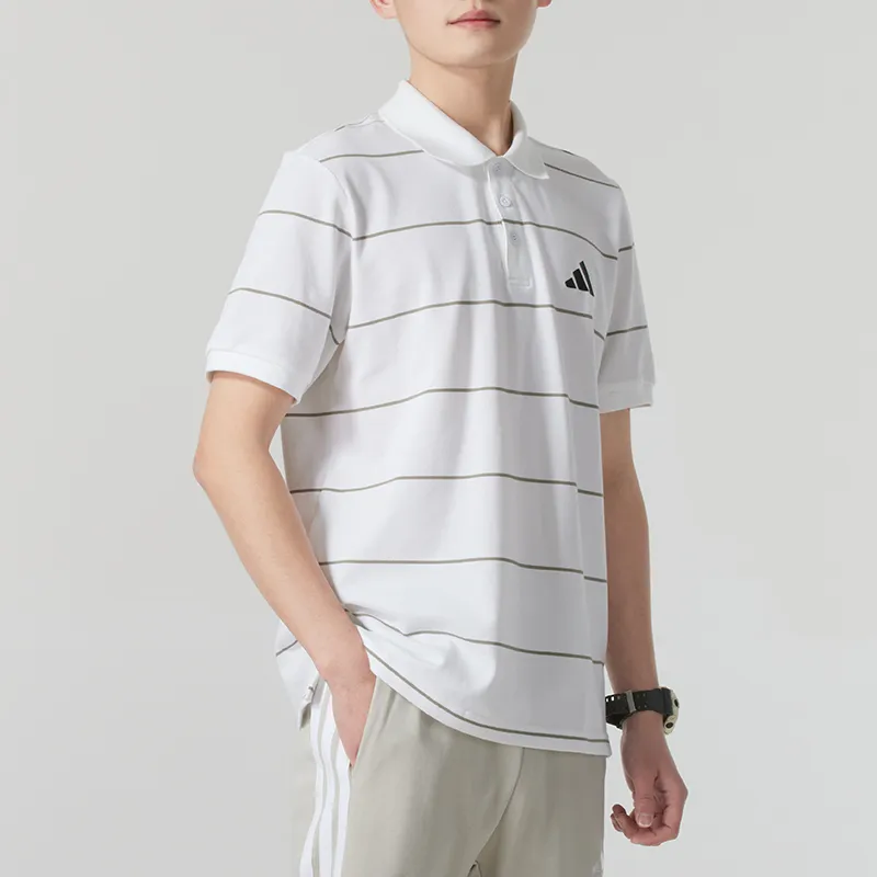Adidas Polo Shirts Men White-1