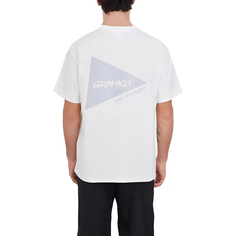 Gramicci X And Wander Back Print Tee-4